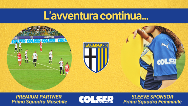 COLSER e Parma Calcio: una partnership che dura nel tempo